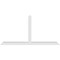 Ekena Millwork Portland Architectural Grade PVC Gable Bracket, 84"W x 42"H x 4"D x 4"F, 12/12 Pitch GBP084X42X0404POR00 - alternate 5